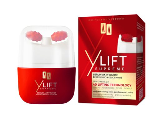 AA Y LIFT SUPREME Azonnali lifting hatású szérum-aktivátor masszázs görgőfejjel 40 ml