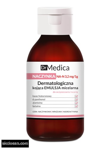 BIELENDA - DR. MEDICA CAPILLARIES - dermatológiai micellás tisztító emulzió 