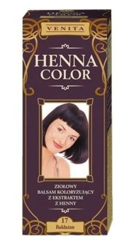 Henna color hajfesték 17 padlizsán 75 ml