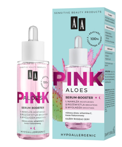 AA PINK ALOE - Hidratáló hatású szérum-booster 30 ml