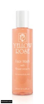 YELLOW ROSE - arclemosó gél virág kivonatokkal normál és száraz bőrre 200 ml