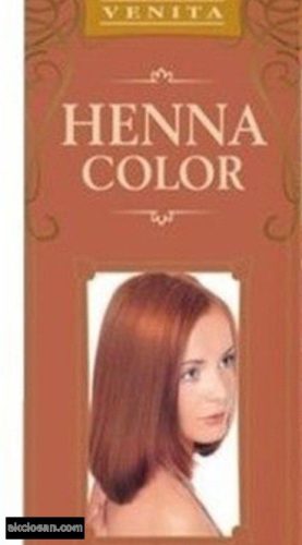 Henna Color hajszínezõpor 7 rézvörös 25g
