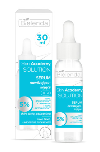 Bielenda Skin Academy Solution Hidratáló és nyugtató hatású szérum 30 ml