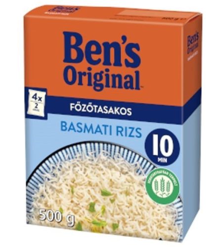 Ben's Basmati rizs főzőtasakban 4x125g