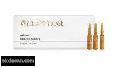 YELLOW ROSE - AMPULLA - collagen emulsion bioactive 12*3 ml 