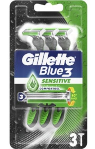 Gillette Blue3 eldobható borotva 3db Sensitive