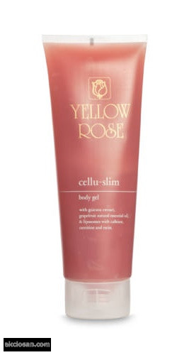 YELLOW ROSE - CELLU-SLIM Intenzív anti-cellulit hatású testápoló gél 250 ml