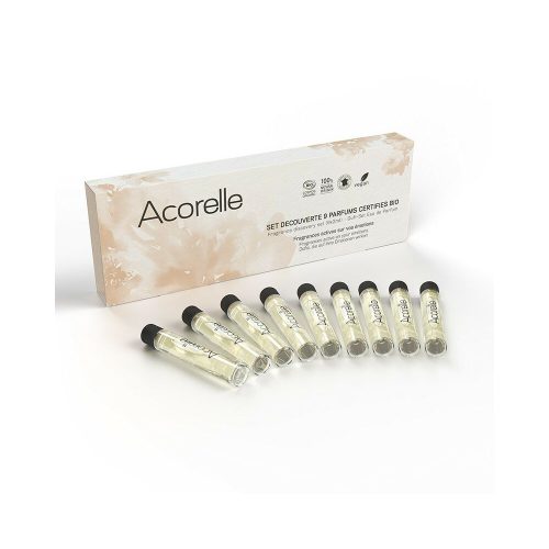 Acorelle Bio Eau de Parfum, Próbakészlet, 9x 2 ml