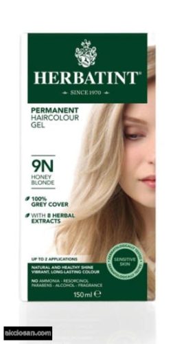 Herbatint természetes tartós hajfesték 9N (mézszőke) 150ml