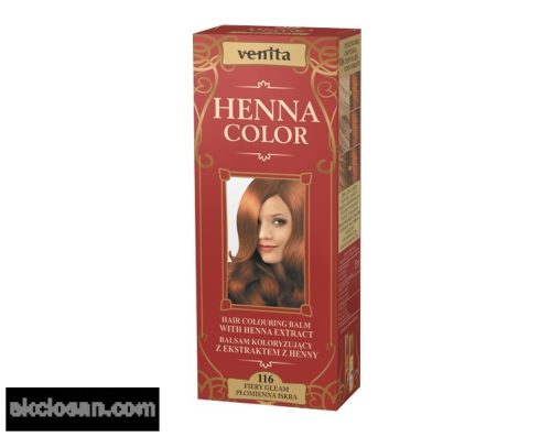 Henna Color hajfesték 116 tűzvörös 75ml