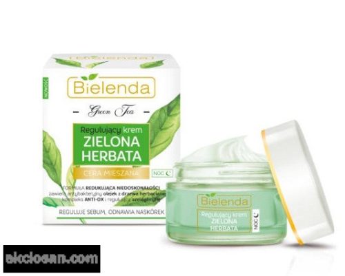 BIELENDA GREEN TEA - normalizáló hatású éjszakai arckrém 50 ml 