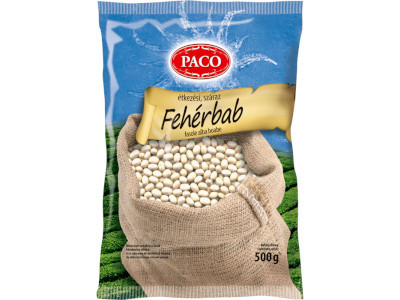 Paco 500g Fehérbab gyöngy