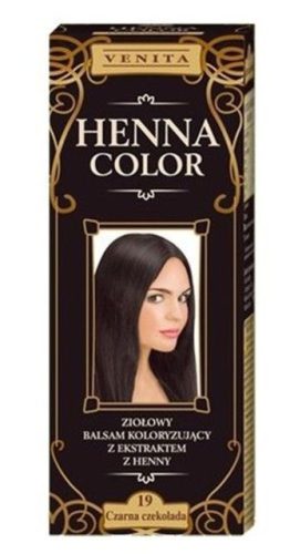 Henna color hajfesték 19 fekete 75 ml
