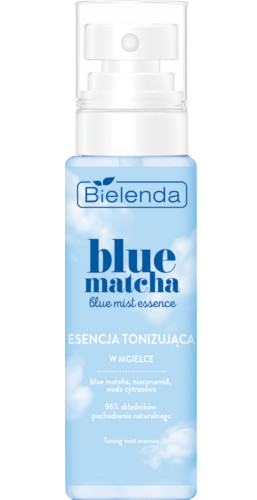 BIELENDA - Blue Matcha - Blue Mist Essence - Tonizáló hatású arcpermet 100 ml
