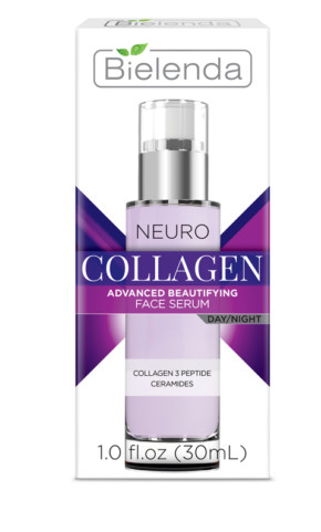 Bielenda Neuro Collagen Ráncfeltöltő hatású szérum kollagén-peptiddel 30 ml