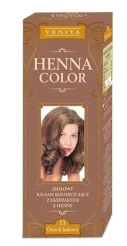 Henna color hajfesték 13 mogyoró barna 75 ml