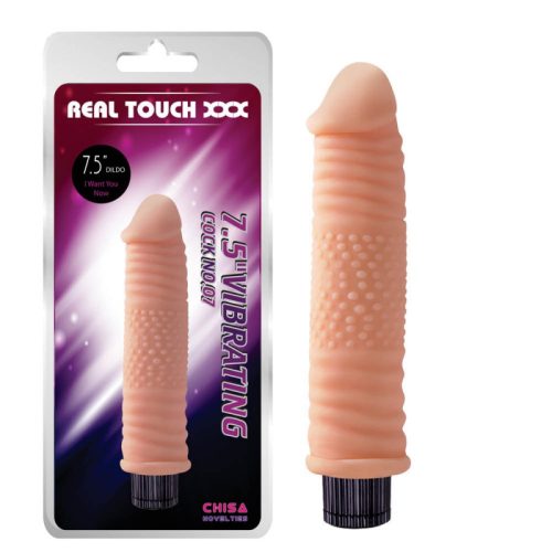 Real Touch XXX 7.5 inch Vibrating Cock No.07 vibrátor