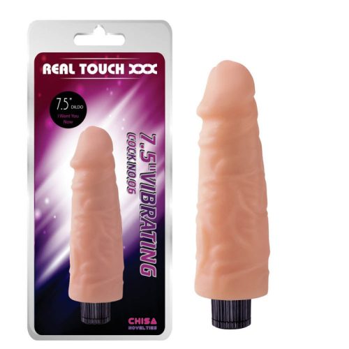 Real Touch XXX 7.5 inch Vibrating Cock No.06 vibrátor