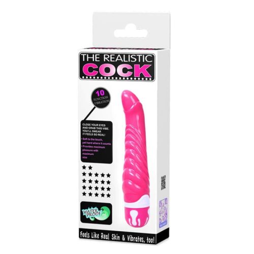 The Realistic Cock Pink 1 vibrátor