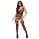 Strappy Rose Bodystocking O/S fekete cicaruha