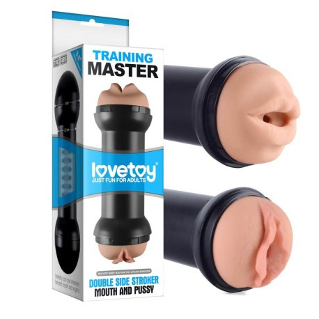 Training Master Double Side Stroker Pussy and Mouth Flesh (maszturbátor)