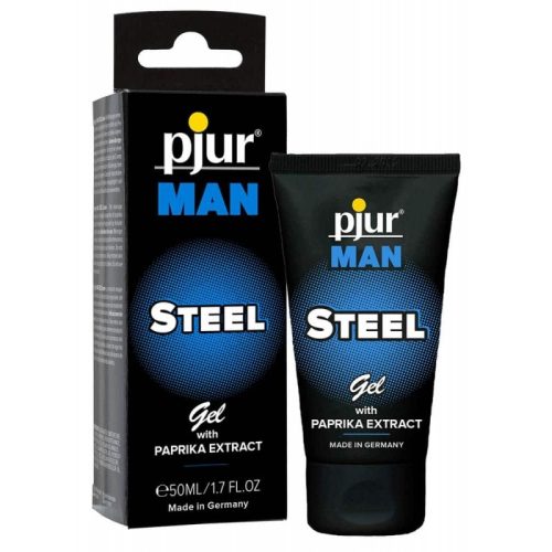 Pjur MAN Steel Gel - 50 ml (vágyfokozó gél férfiaknak)